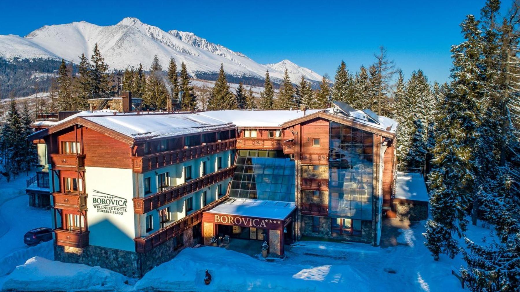 Aplend Wellness Hotel Borovica Štrbské Pleso Eksteriør bilde
